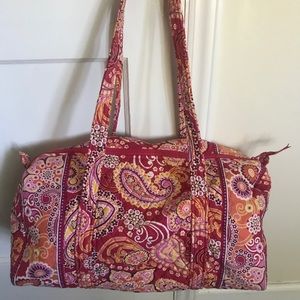 Vera Bradley duffel bag small